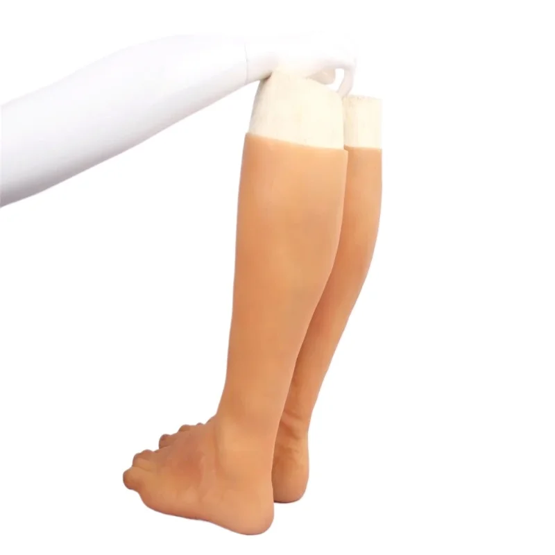 

Unisex Silicone Medical Cosmetology Gloves, Female Foot Mannequin, Child Magic Prosthetic Props, Real Tpe, 40x25cm, E181