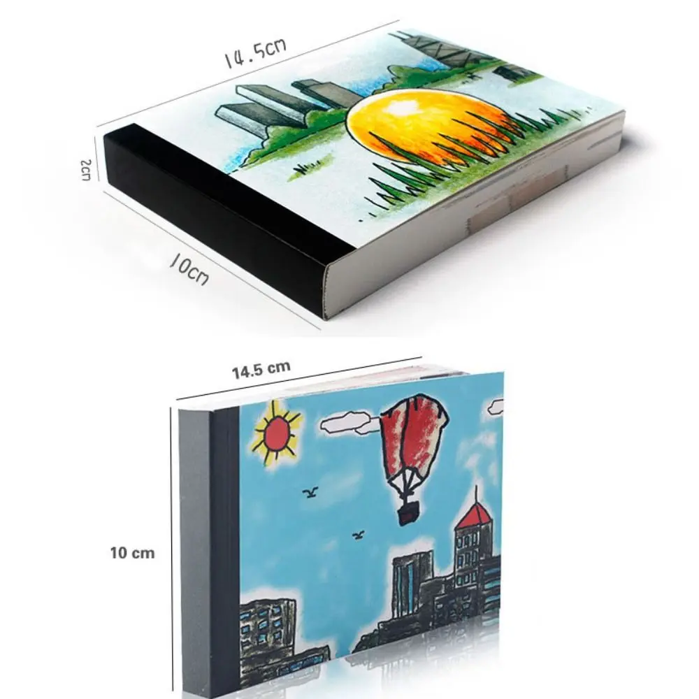 Flipbook con anello nascosto in carta creativa Cartone animato Libro ribaltato a mano romantico Kit libro di flip Regali a sorpresa di San Valentino Libro con patta ribaltabile