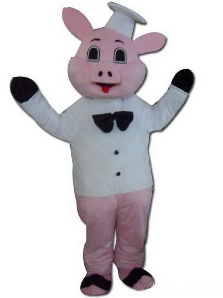 High Quality Pig mascot Costume Cartoon Set Birthday Party Role-Playing Makeup Ball Carnival Adult Size Holiday Gift 987