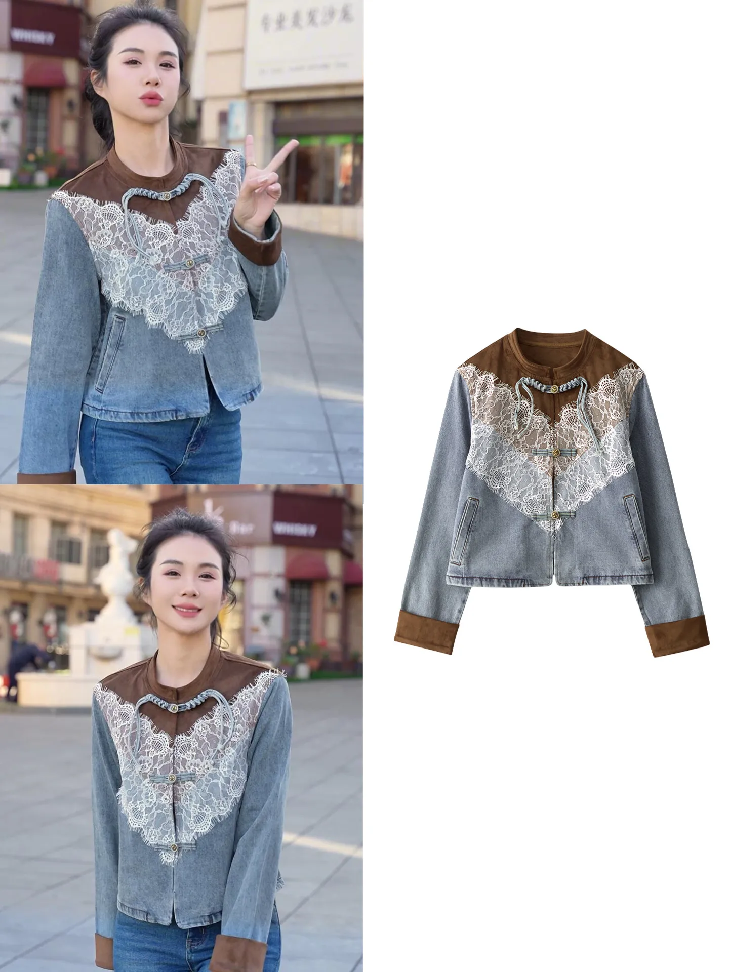 nouveau-chinois-sle-femmes-ort-denim-jaet-coton-tead-dentelle-epissage-velours-tissu-automne-nouveaute-respirant-coupe-ample