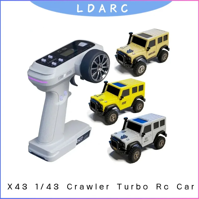 

LDARC X43 масштаб 1/43 мини радиоуправляемый гусеничный автомобиль RTR/BNR, 4WD внедорожная игрушка для альпинизма и гонок в помещении для взрослых и детей