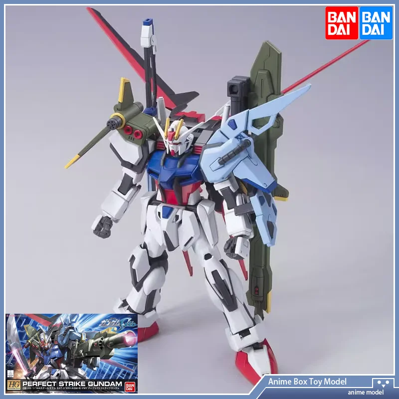 Gundam HG 1/144 SEED R17 GAT-X105+AQM/E-YM1 PERFECT STRIKE Ction Assembly Model Original Product