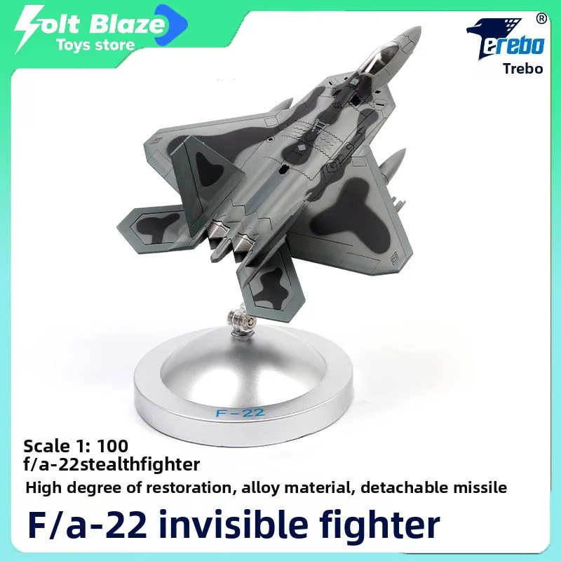

Terbo 1/100 модель F-22 из сплава F-22 Raptor, модель самолета-невидимки, имитация истребителя, модель самолета, детские игрушки, подарки на день рождения для мальчиков