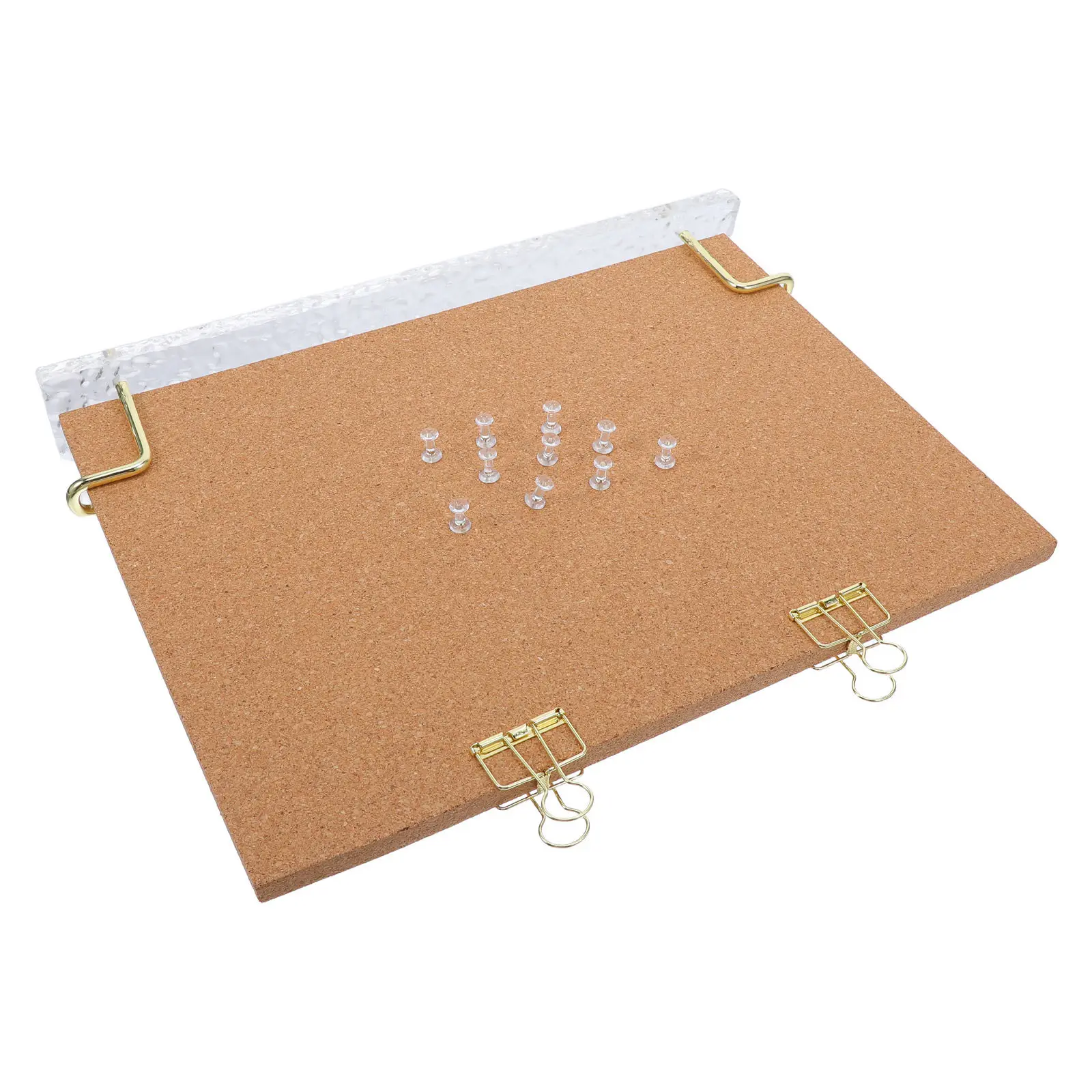 

1Set Desk Cork Board Small Framed Wood Bulletin Stand Tabletop Photo Memo Display Office Home Notice Board Desktop Memo Holder