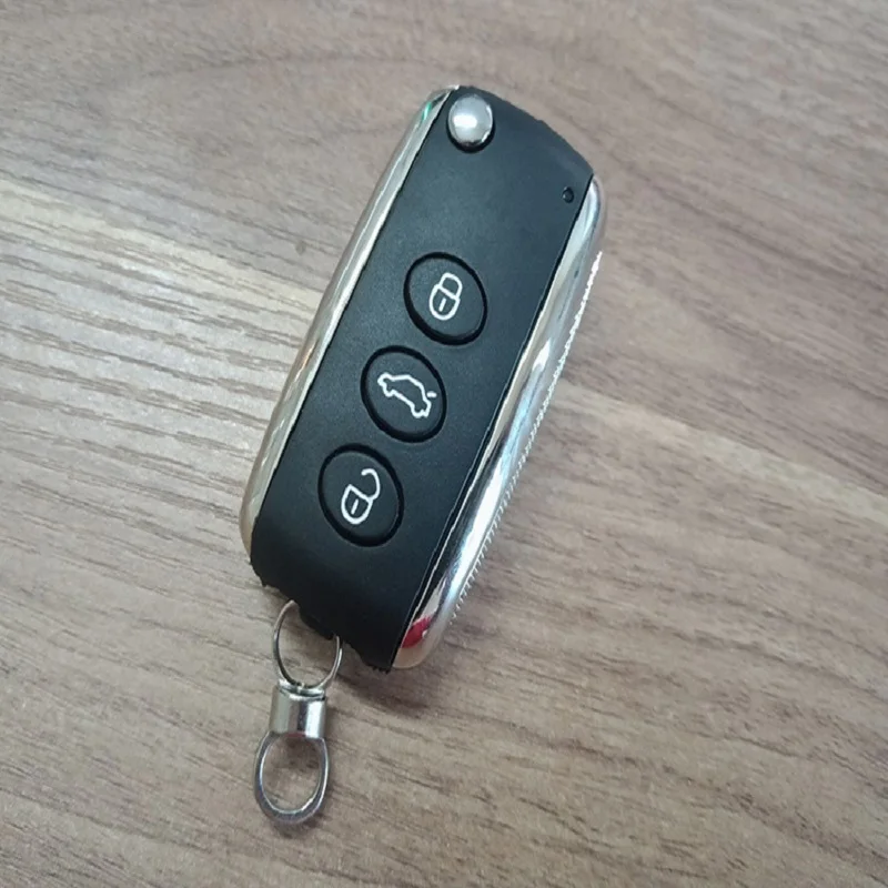 High Quality Bentley 3 / 4 Button Mulsanne Hurtling GT Original Foldable Replacement Car Key Shell Case With Logo