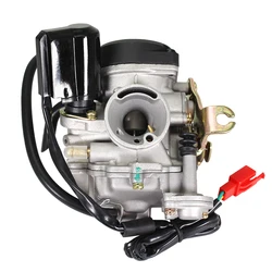 DXUFIT 4 STROKE 18mm Carburetor for Scooter Carb GY6 50cc-80cc Chinese 139QMB Moped Motocross Trimmer Pocket Bike Carburetor