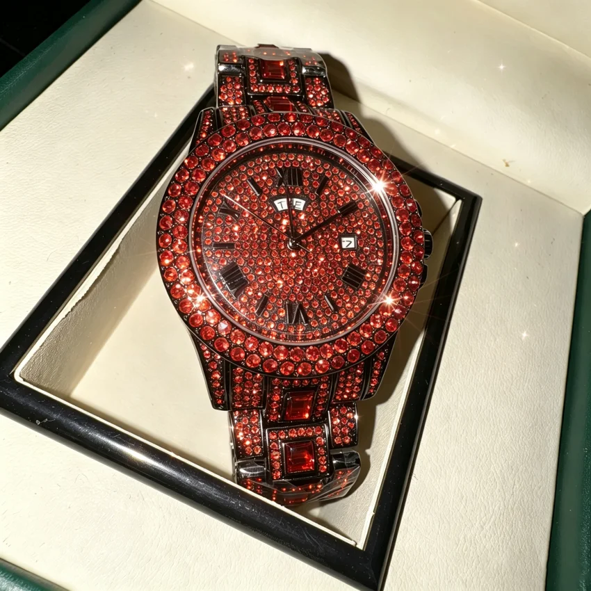Jam Tangan Berlian Mewah Baru - Luxury Watch Iceberg ulasan dan harga