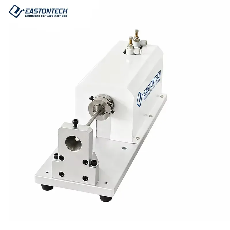 EW-1390 Pneumatic Cable Braided Shield Cutting Machine 3 - 16 Mm Shield Diameter Cable Manufacturing Equipment