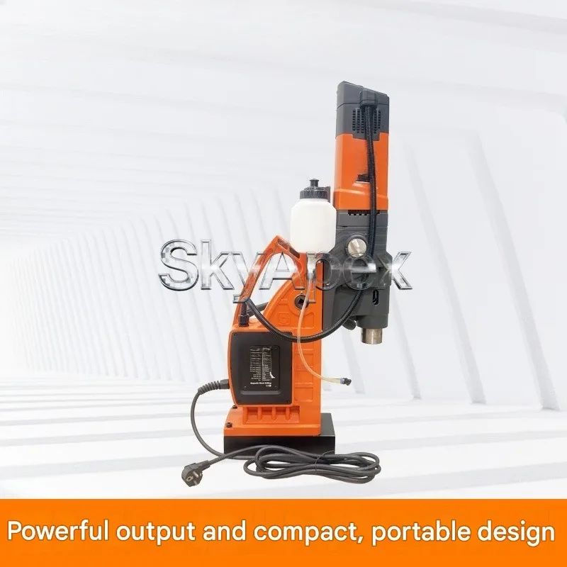 Industrial Processing Equipment Electromagnetic Drill Forward Reverse Tapping Speed Control Portable For Steel Plate Drilling