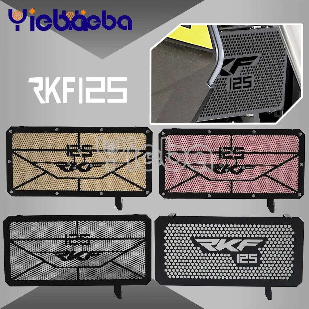 

Radiator Guard Grille Cooler Cooling Cover Protection Motorcycle Accessories For Keeway RKF125 RKF 125 2018-2022 2023 2024 2025