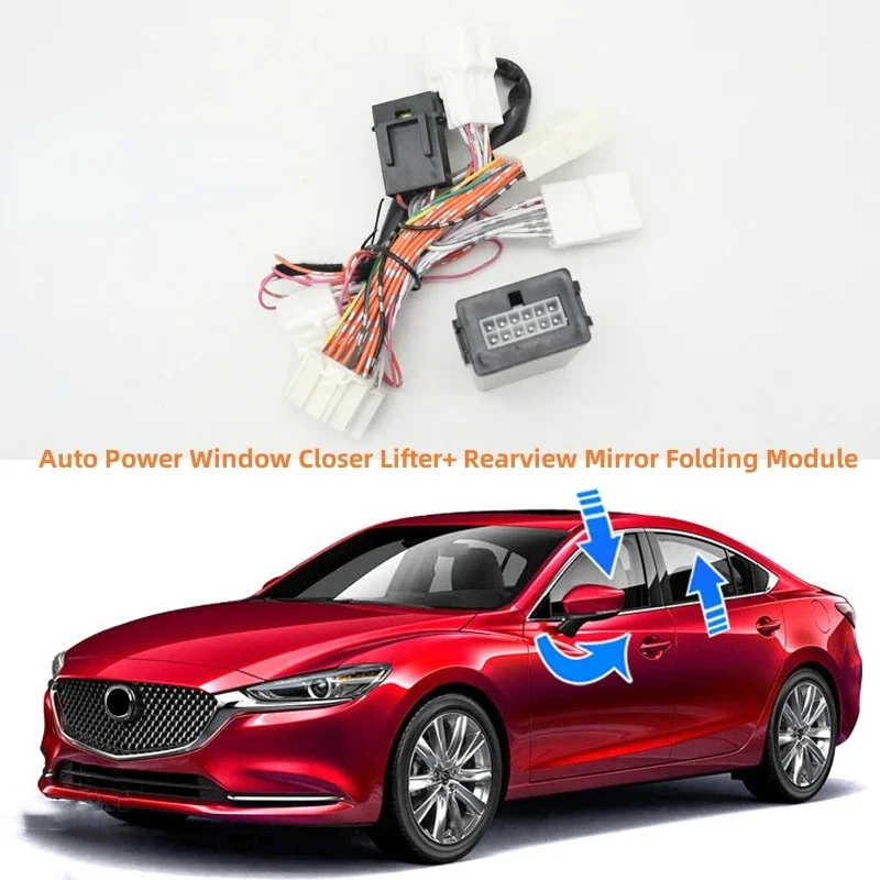 

Automatic Power Window Closer Lifter+ Rearview Mirror Folding Module For Mazda 2 Demio 6 Atenza 3 AXela CX-3