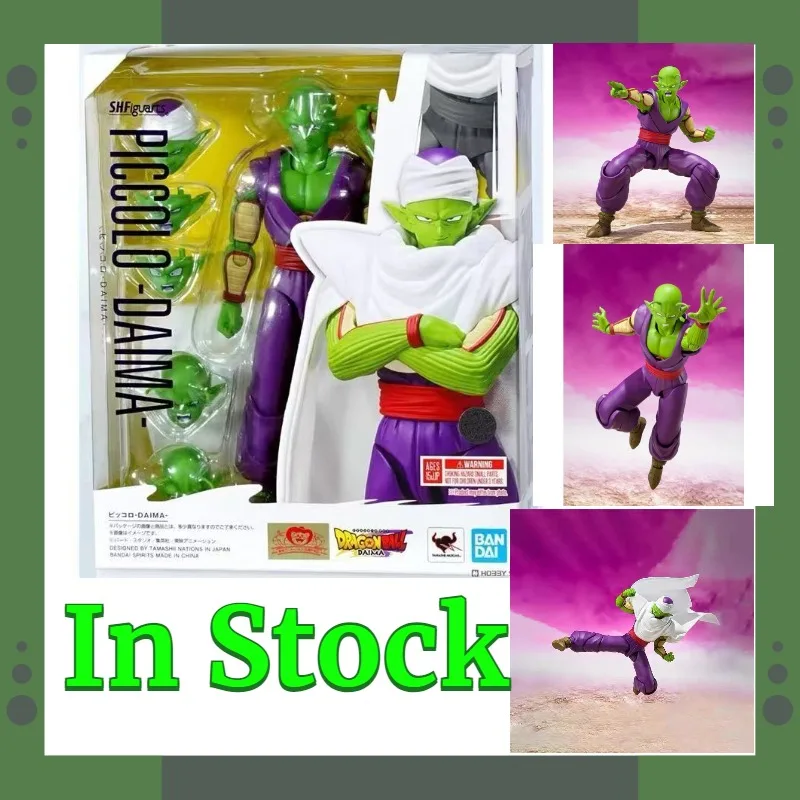 

В наличии: Коллекционные фигурки Bandai Dragon Ball SHFiruarts PICCOLO DAIMA, изысканные фигурки, декор для рабочего стола