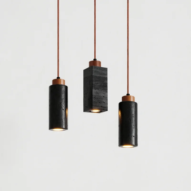 Medieval Black Hole Stone pendent lamp, Personalized Creative pendent lamp for Restaurant, Bar, Counter, Bedroom Bedhead
