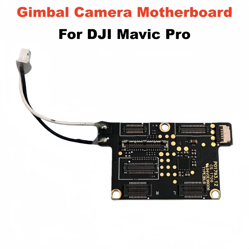 

Original Gimbal Camera Motherboard For DJI Mavic Pro Drone Repair Parts 95% New Gimbal Board Main Circuit Board For Mavic Pro