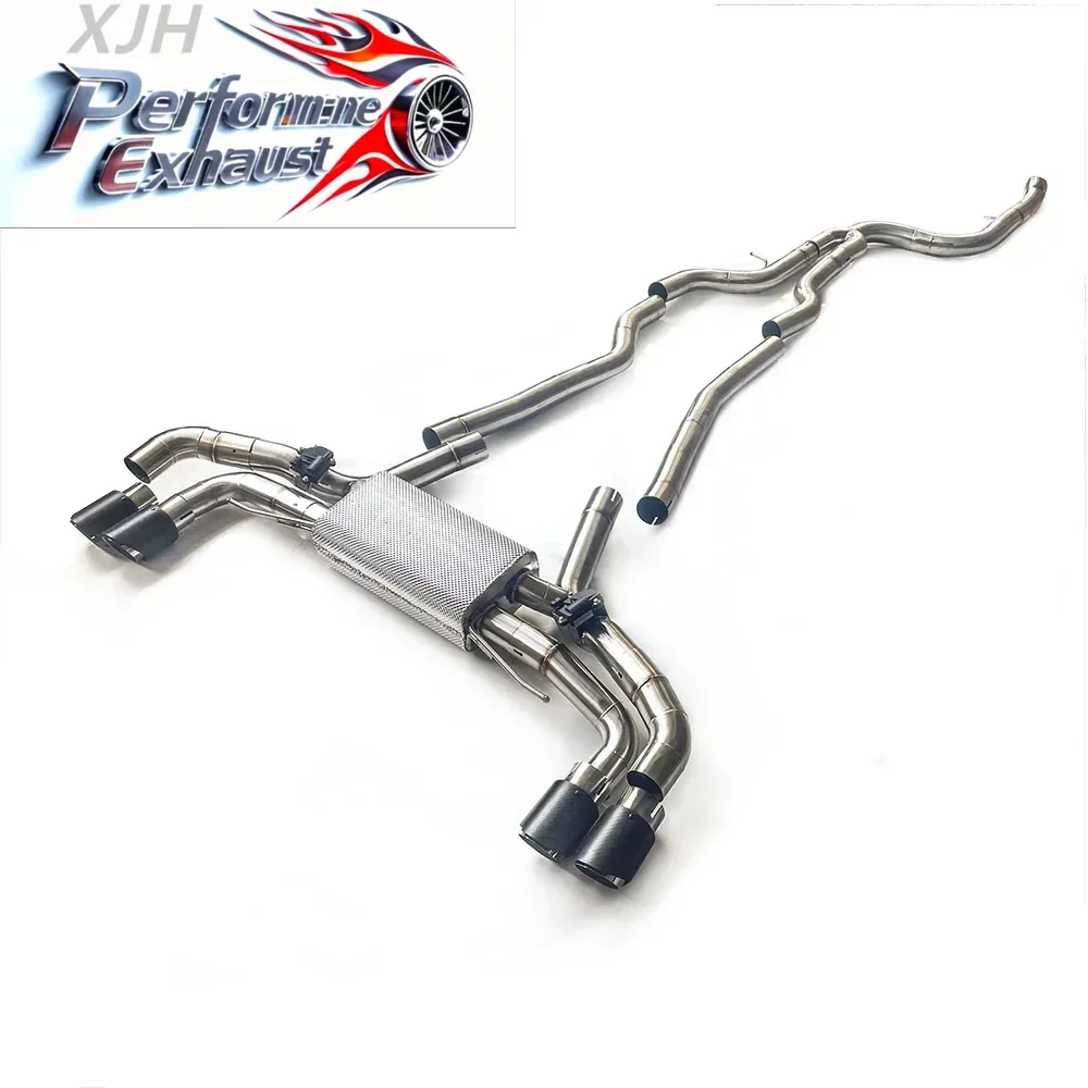

For BMW M440i 3.0T 2019-2023 with Valve Control Cat back Exhaust perfectly installed factory direct sales