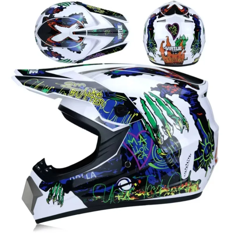 Airo DOT Youth Motorcycle Helmet MTB Motocross Dirt Bike Downhill Off Road Kids Gifts