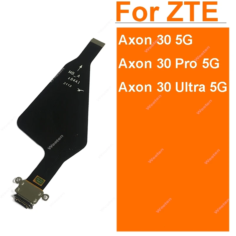 

USB Charging Dock Port Board For ZTE Axon 30 Pro Ultra USB Charger Plug Dock Flex Cable Board Replacement Repair Parts