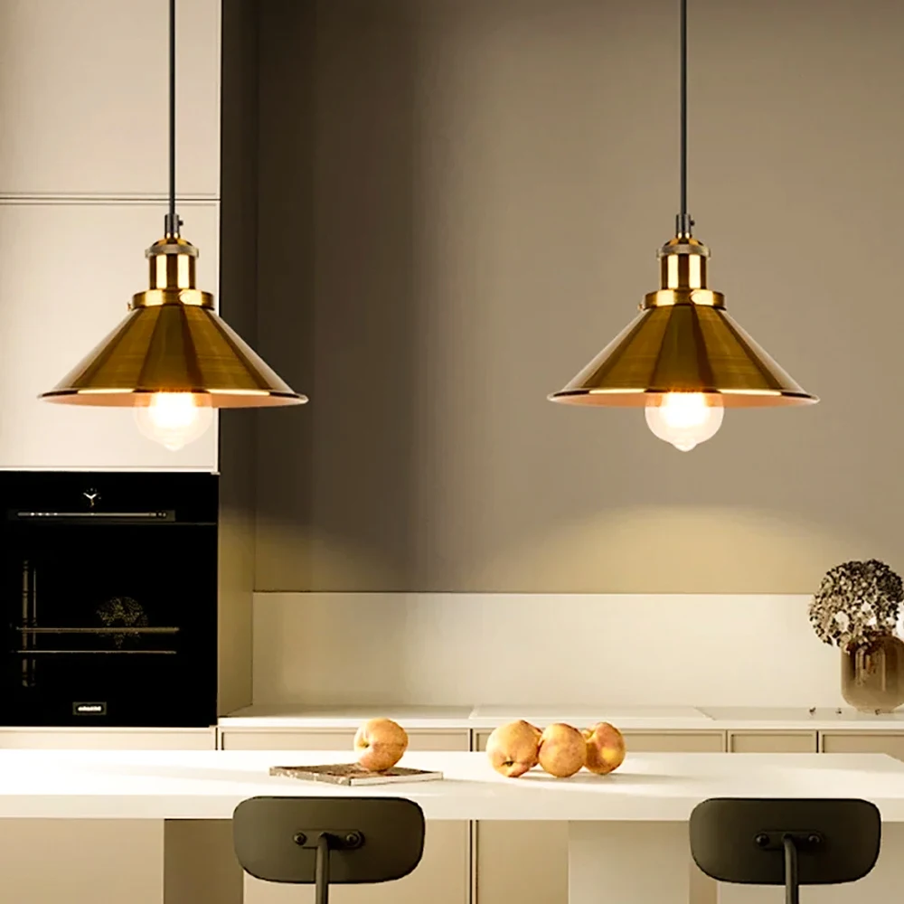 

DAMIASMIL Vintage Pendant Lamp Chandelier for Living Room Dining Room Bedroom Home Fixture E27 Lighting Hanging Lamp