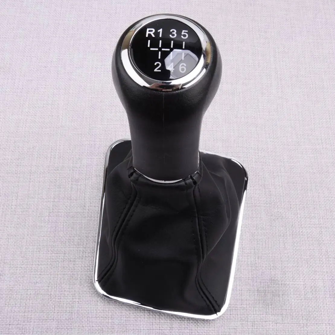 

6-скоростная ручка переключения передач, чехол, рычаг багажника, черная, подходит для Opel Zafira B A05 2005-2015