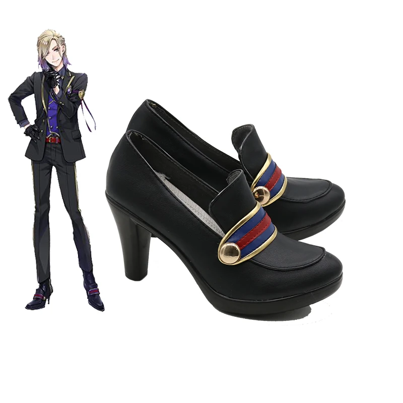 Twisted Wonderland Vil Schoenheit Cosplay Shoes Boots Halloween Party school dress High Heels Accessories Custom Made