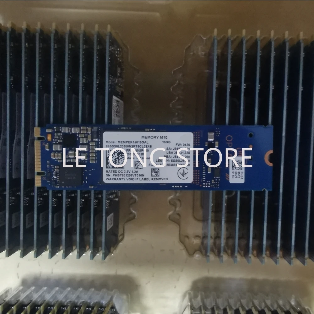 Free Shipping M10 M.2 2280 SSD 16GB PCIe M.2 2280 NVMe Internal Solid State Drive For Intel Optane Acceleration card