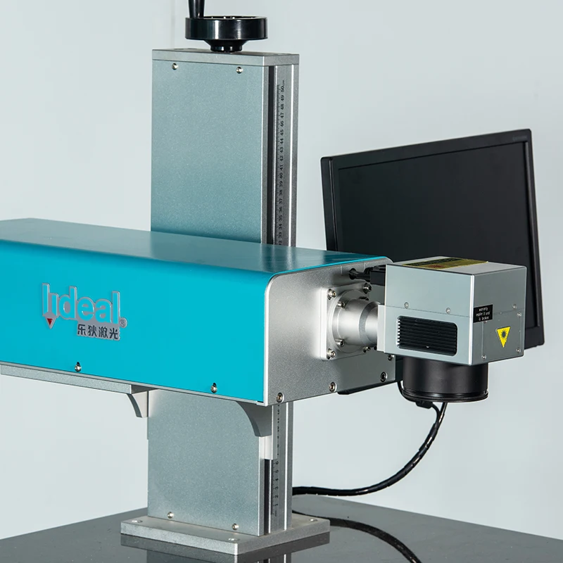 Glas Kristall Tasse Becher Flasche Markierung Druck Gravur Maschine UV 355nm 3D Kurve Markierung Optional 3W/5W/10W