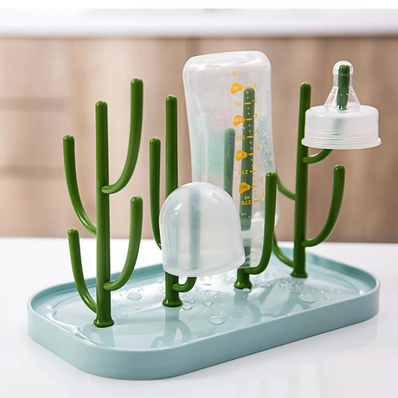 Baby Feeding Bottle Drain Rack Infant Nipple Feeding Cup Holder Storage Drying Rack Bottle Cleaning And Drying Machine Shelf