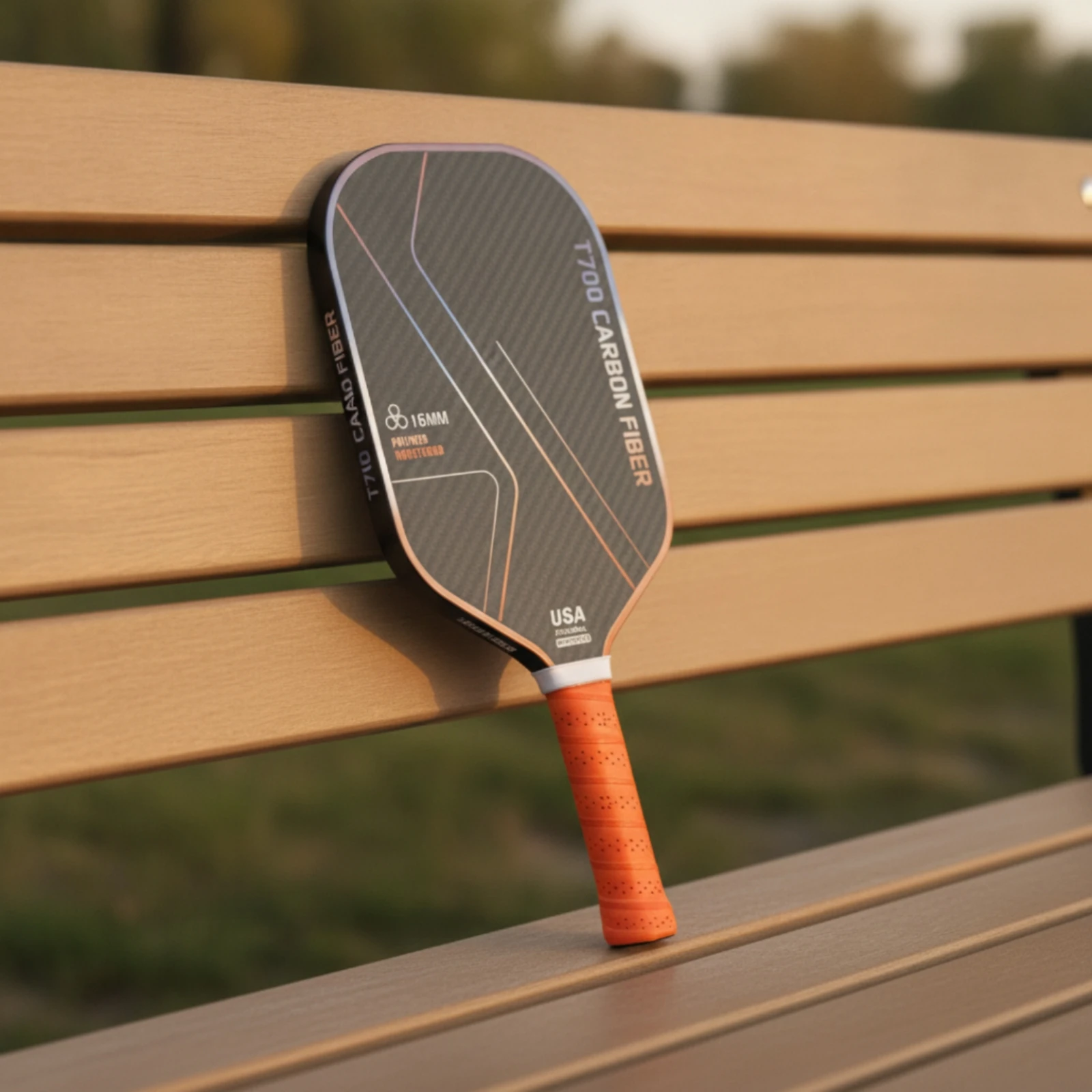 2-pieces-carbon-fiber-pickleball-paddle-non-slip-pickleball-paddle-with-bag-racket-lightweight-sporting-goods-sturdy