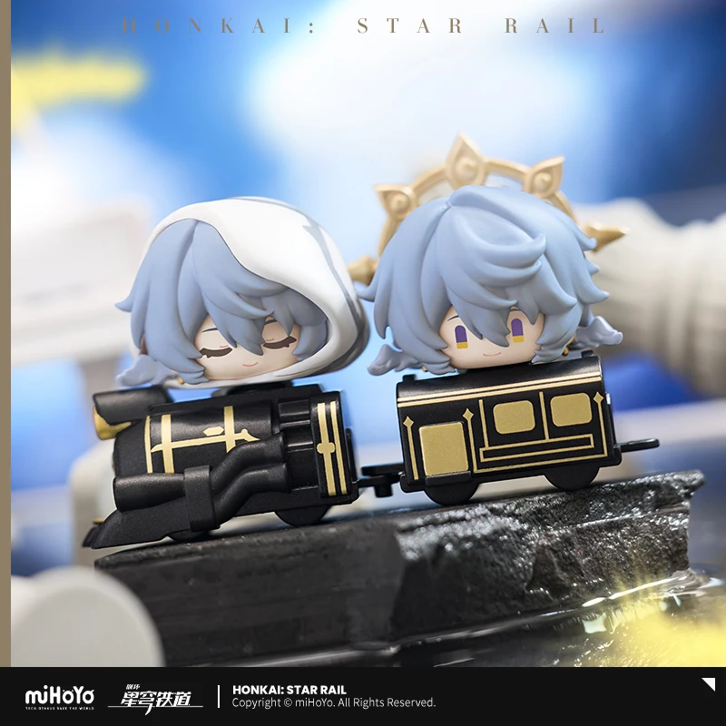 In Stock Mihoyo V3 Official Honkai Star Rail Stackable Figures Blind Box Toy Figurine Trendy Desktop Decoration Gift