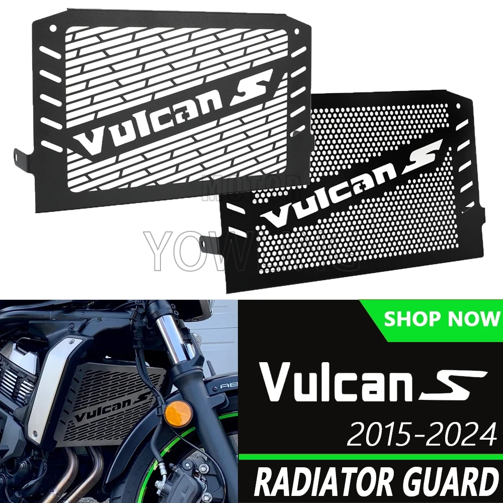 

2025 2026 Vulcan 650 S Accessories Motorcycle Radiator Guard Grill Cover Protector For Kawasaki VulcanS 650 S650 VN650 2015-2024