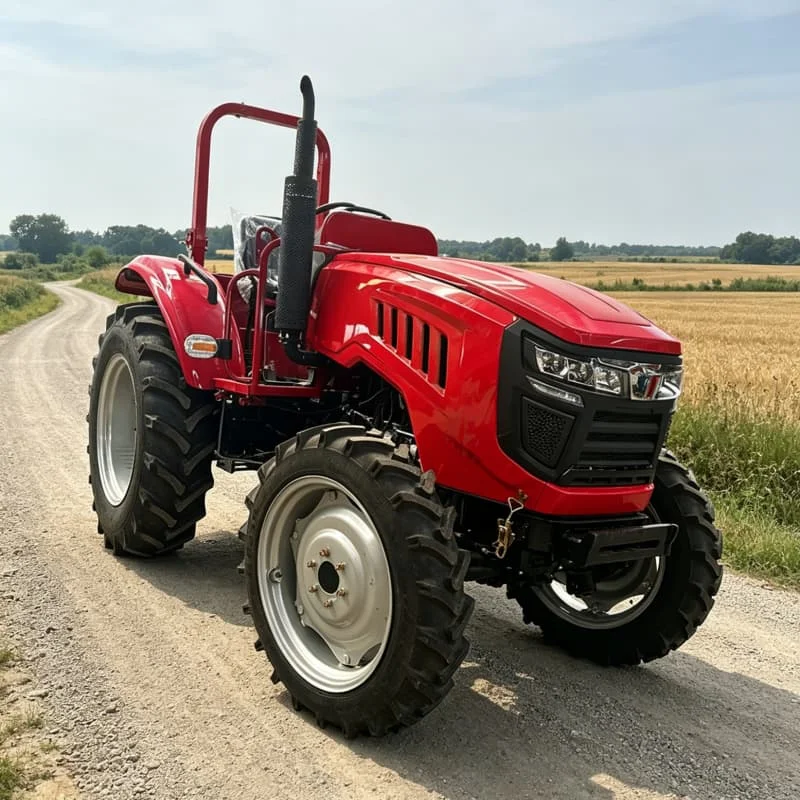 Customized Upgraded Wheeled Rotary Tiller, 2026 Bestselling Four-wheel Farm Tiller, Deep Tillage Land Preparation Machine