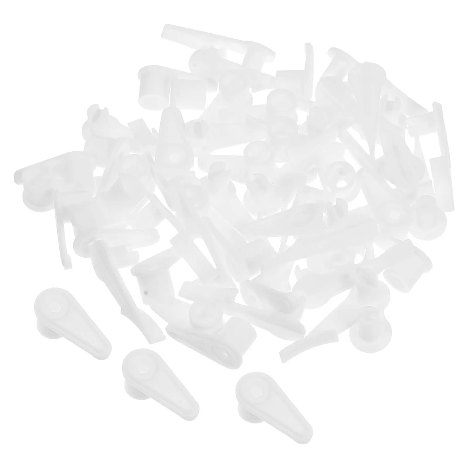 

30 Pcs Fixed Buckle Ceiling Lamp LED Light Fixture Plastic Strip Mounting Clips Holder