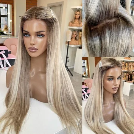 

20inches full lace wig 200 density
