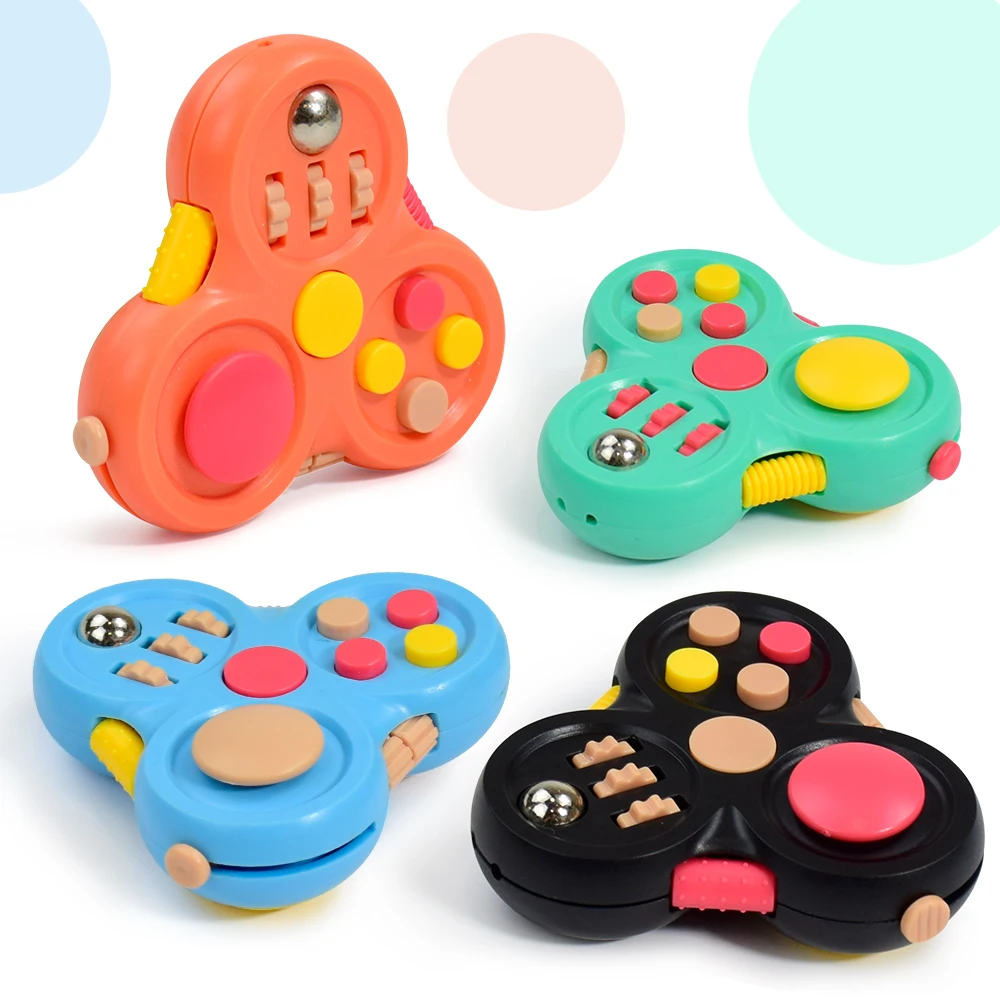 1pc Fingertip Game Controller Spinner Toy, Second-Generation Gyro Game Controller, Creative Stress Relief Tool For Teenagers