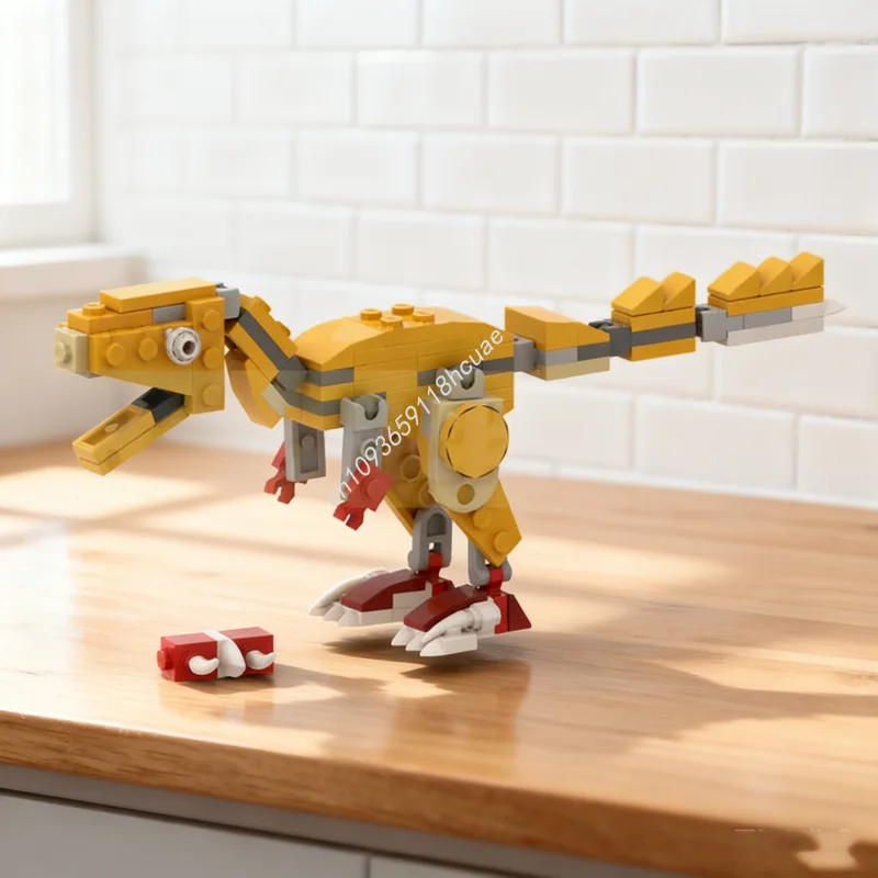 

101 шт. MOC Frederick T Rex Creator 3 1ed модель строительные блоки архитектурная игрушка креативный рождественский подарок образование дети день рождения