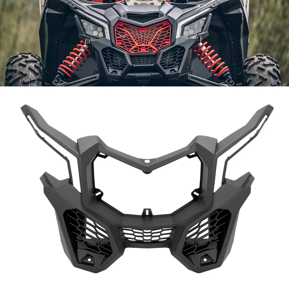 

Передняя фаска, черная комбинированная передняя фаска, комплект 705009508, пластик для Can-am Maverick X3 Max R RR 4x4 XMR XDS XRC 2017-2025