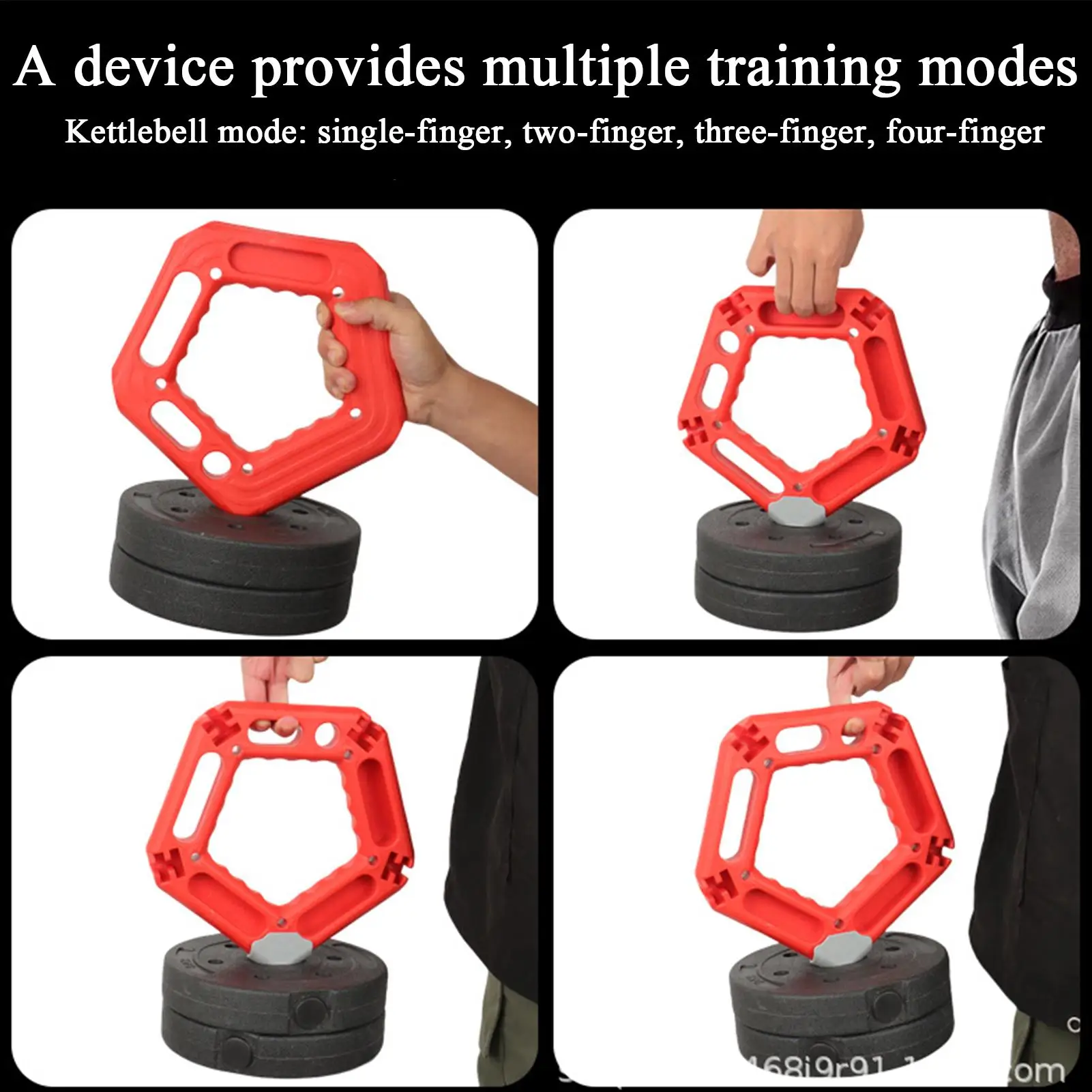 Hand Strengthener Ergonomic Workout Aid Multi-functional Strength Trainer Dumbbell Attachment For Youth Teens Grandma Grandpa