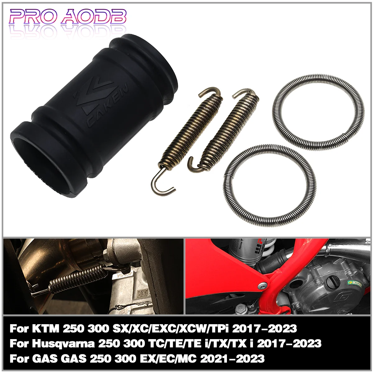 

2 Stroke Exhaust Muffler Silencers Maintenance Kit For KTM Husqvarna GAS GAS 250 300 SX XC EXC XCW TPI TC TE TEI TX TXI EX EC MC