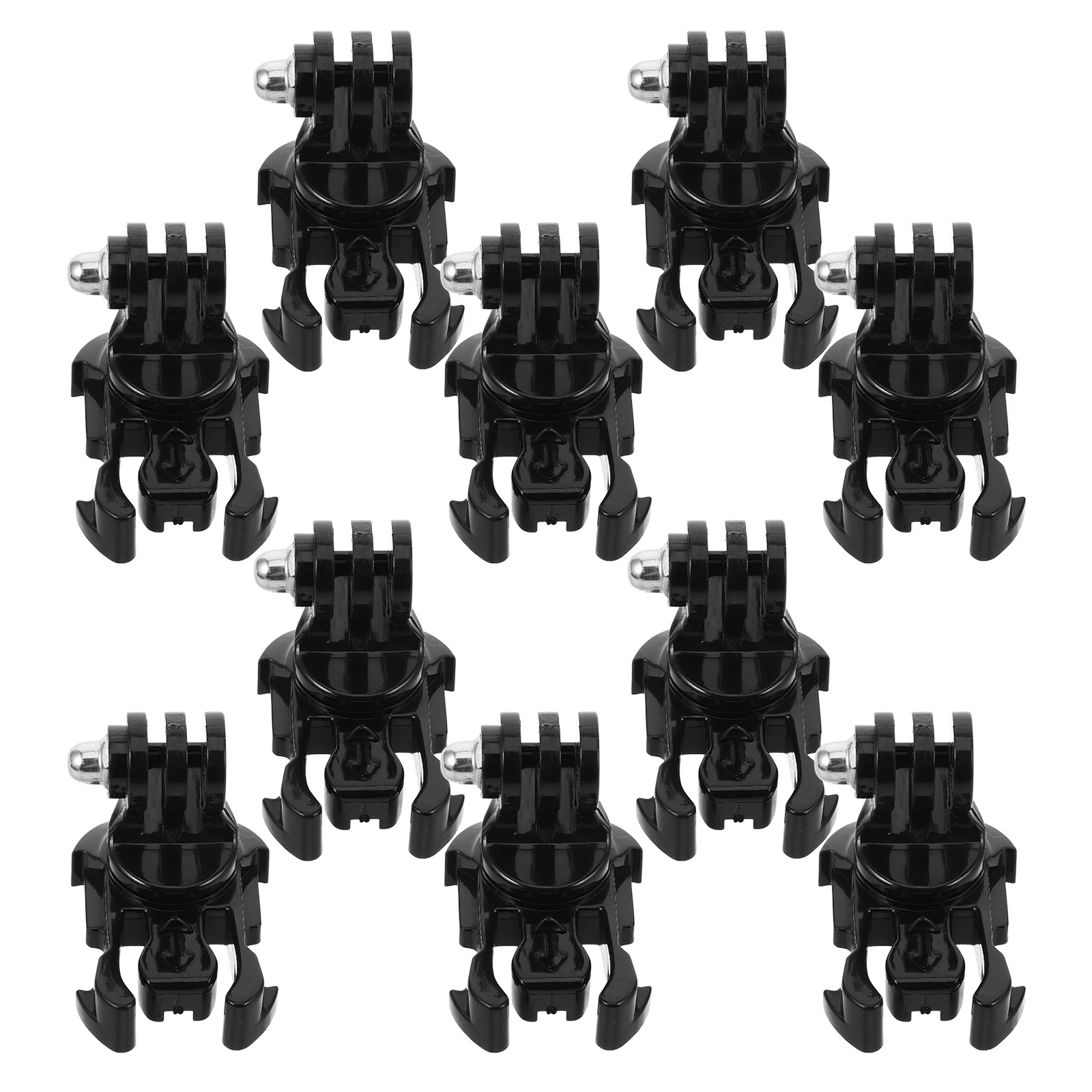 

10pcs Action Camera Accessories Sports Suction Phone Holder Car Clamp Adapter Vertical Mount Long Thumb Screws Camera