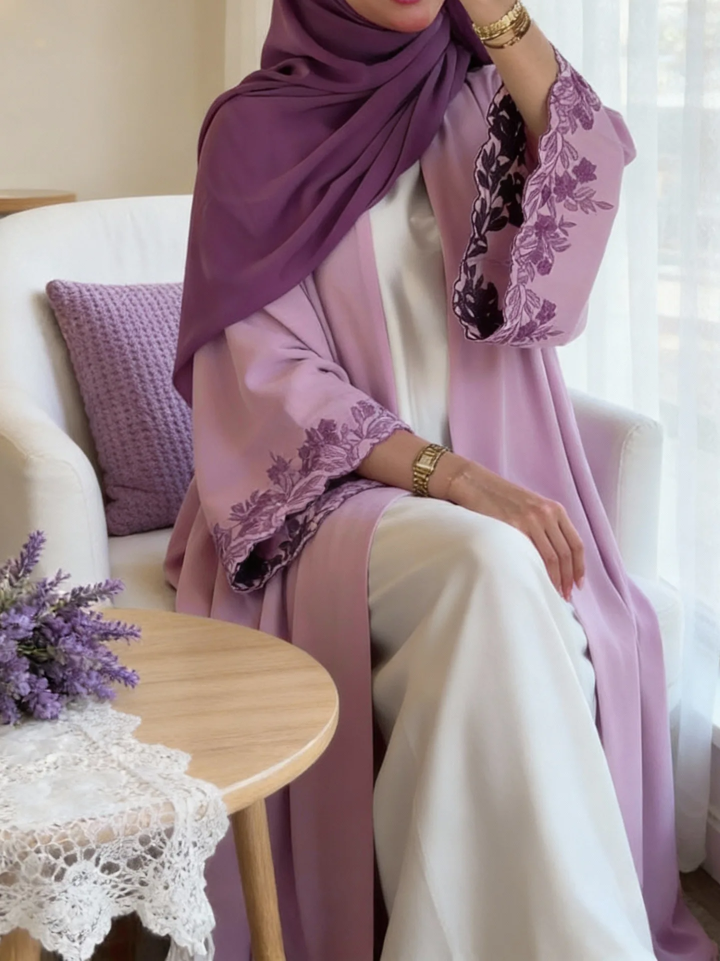 Dubai Abaya Damen Cardigan Nah – Embroidery Kaftan Bewertung und Preis