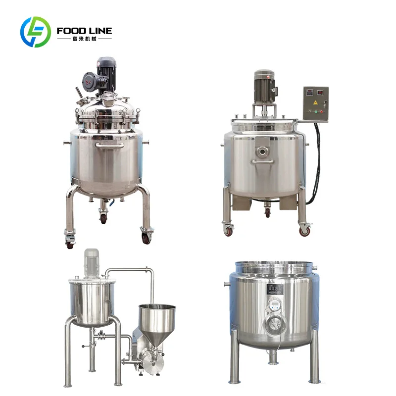 Customized Commercial Salad Dressing Making Machine Stainless Steel Salad Dressing Reactor