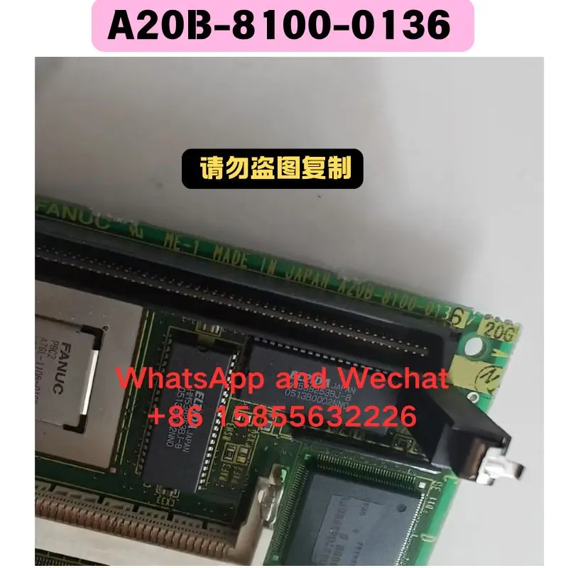 

Used Electronic board A20B-8100-0136 Functional test OK Quick delivery