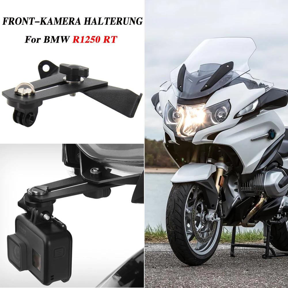 

For BMW R1250RT R1250RT R1200RT LC 2014-2020 Motorcycle Holder Cam Camera Bracket driving recorder camera CNC aluminum bracket