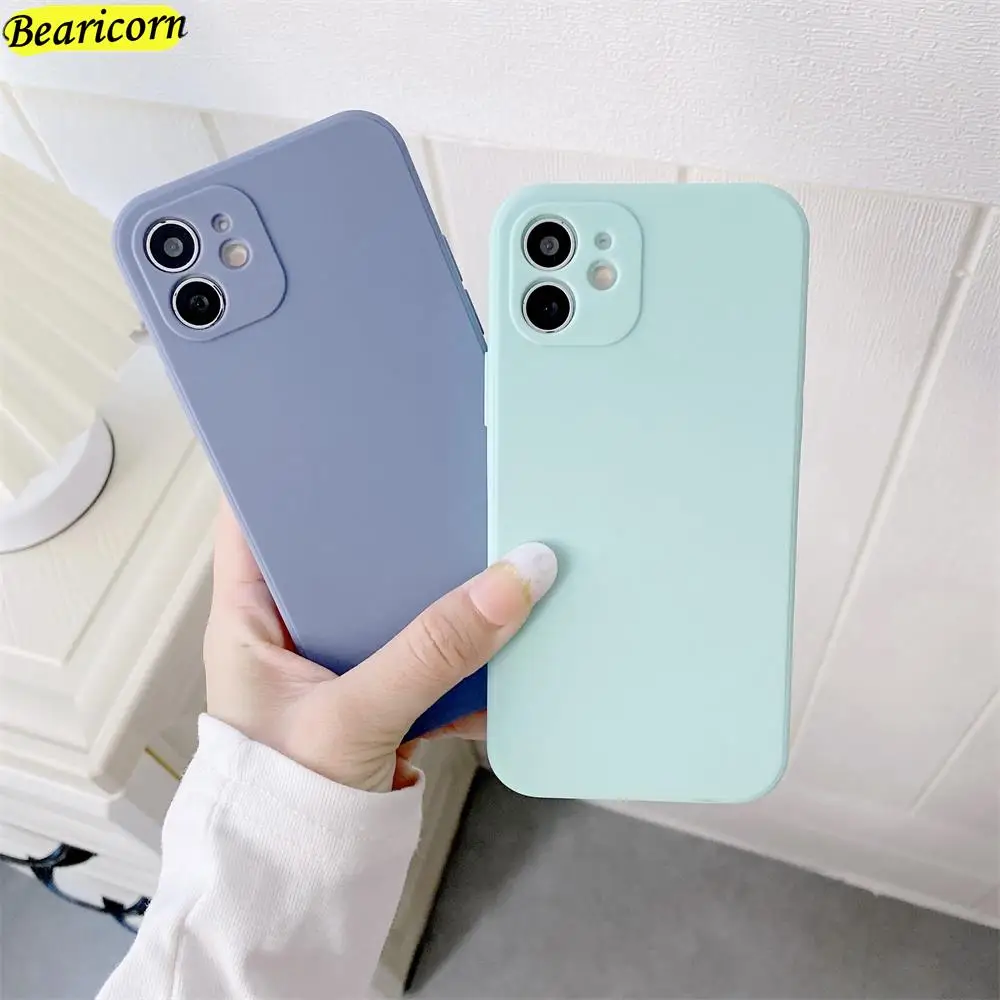 Candy Color Silicone Phone Case For OnePlus 1+ 8T 9RT 10 Pro Nord CE N200 2 5G Matte Soft Tpu Cover Cases For One Plus 8 Pro