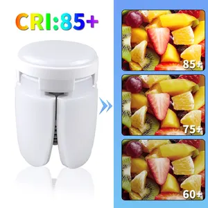 28W Fan Fan Led Led E27 LED LED Foldable 220V 110V Home Lamps Living Room Warehouse Garage Ceiling Light 10 Main Industrial Luminaire Sales - №6