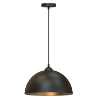 Nordic Retro Industrial Black Ceiling Pendant Lamp Dome Shade E27 Restaurant Dining Room Table Bar Decorative Pendant Light