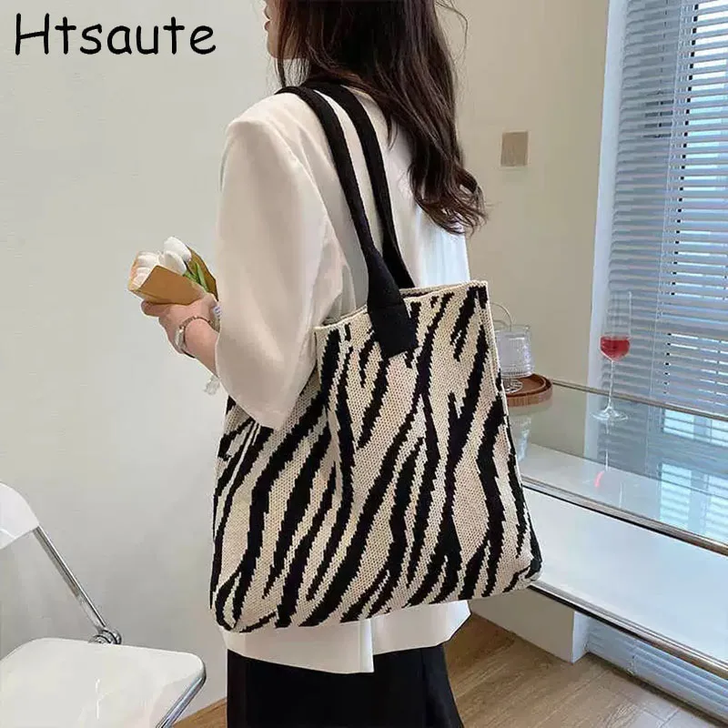 Large Capacity Polyester Packages Handbag Korea Style Crossbody Bags Solid Messenger Bags Double Shoulder Bags Women