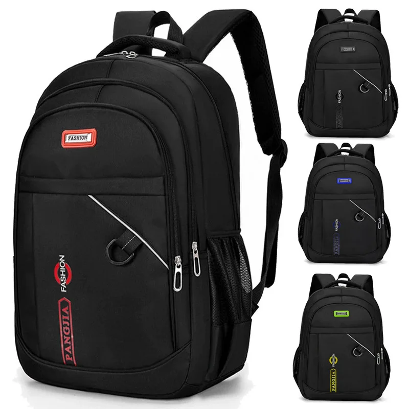 

Новый тканевый рюкзак Оксфорд для мужчин, деловой рюкзак для ноутбука, уличная дорожная сумка для средних и высоких утолщенных двойных сумок на плечо