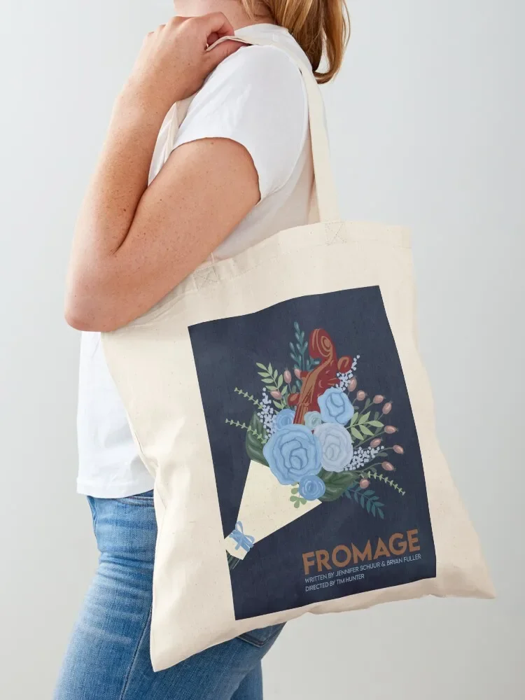 Fromage - Hannibal Episode Poster (S1E8) Tote Bag custom canvas bag canvas tote bag