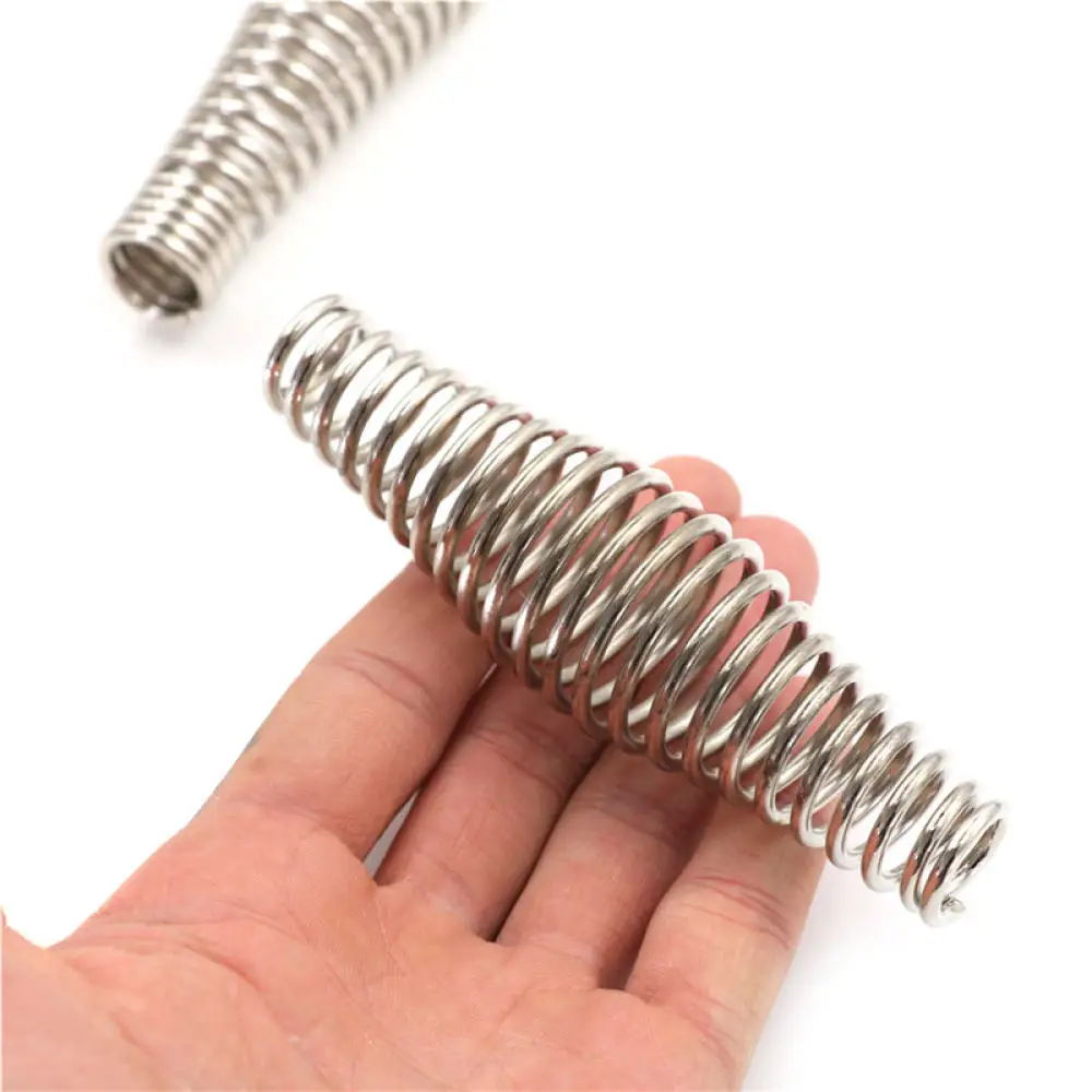 Barbecue Grill Handle Spring Stainless Steel Nickel Plated Metal Coil Replacement Parts For Basket Kitchen Hardware Tools